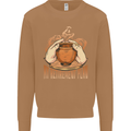 Pottery Retirement Plan Funny Mens Sweatshirt Jumper Caramel Latte