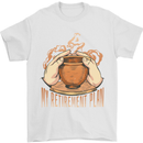 Pottery Retirement Plan Funny Mens T-Shirt 100% Cotton White