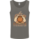 Pottery Retirement Plan Funny Mens Vest Tank Top Charcoal
