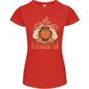 Pottery Retirement Plan Funny Womens Petite Cut T-Shirt Red