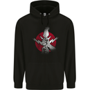Power to the Guitar Guitarist Electric Bass Childrens Kids Hoodie Black