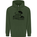 Powered Paragliding Evolution Paraglider Childrens Kids Hoodie Forest Green