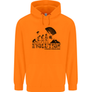 Powered Paragliding Evolution Paraglider Childrens Kids Hoodie Orange
