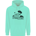 Powered Paragliding Evolution Paraglider Childrens Kids Hoodie Peppermint