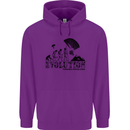 Powered Paragliding Evolution Paraglider Childrens Kids Hoodie Purple