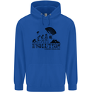 Powered Paragliding Evolution Paraglider Childrens Kids Hoodie Royal Blue