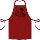 Powered Paragliding Evolution Paraglider Cotton Apron 100% Organic Maroon