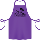Powered Paragliding Evolution Paraglider Cotton Apron 100% Organic Purple