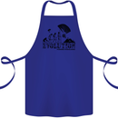 Powered Paragliding Evolution Paraglider Cotton Apron 100% Organic Royal Blue