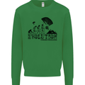 Powered Paragliding Evolution Paraglider Kids Sweatshirt Jumper Irish Green