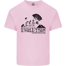 Powered Paragliding Evolution Paraglider Kids T-Shirt Childrens Light Pink