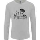 Powered Paragliding Evolution Paraglider Mens Long Sleeve T-Shirt Sports Grey
