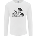 Powered Paragliding Evolution Paraglider Mens Long Sleeve T-Shirt White