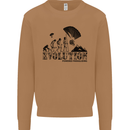 Powered Paragliding Evolution Paraglider Mens Sweatshirt Jumper Caramel Latte