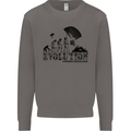 Powered Paragliding Evolution Paraglider Mens Sweatshirt Jumper Charcoal