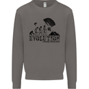 Powered Paragliding Evolution Paraglider Mens Sweatshirt Jumper Charcoal