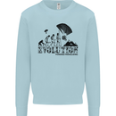 Powered Paragliding Evolution Paraglider Mens Sweatshirt Jumper Light Blue