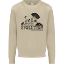 Powered Paragliding Evolution Paraglider Mens Sweatshirt Jumper Sand