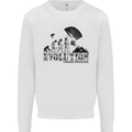Powered Paragliding Evolution Paraglider Mens Sweatshirt Jumper White