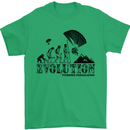 Powered Paragliding Evolution Paraglider Mens T-Shirt Cotton Gildan Irish Green