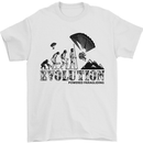 Powered Paragliding Evolution Paraglider Mens T-Shirt Cotton Gildan White