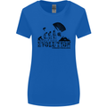 Powered Paragliding Evolution Paraglider Womens Wider Cut T-Shirt Royal Blue