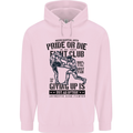 Pride MMA Muay Thai Mixed Martial Arts Childrens Kids Hoodie Light Pink