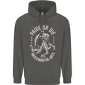 Pride MMA Muay Thai Mixed Martial Arts Childrens Kids Hoodie Storm Grey
