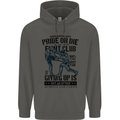 Pride MMA Muay Thai Mixed Martial Arts Childrens Kids Hoodie Storm Grey
