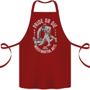 Pride MMA Muay Thai Mixed Martial Arts Cotton Apron 100% Organic Maroon