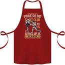 Pride MMA Muay Thai Mixed Martial Arts Cotton Apron 100% Organic Maroon