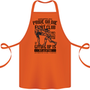 Pride MMA Muay Thai Mixed Martial Arts Cotton Apron 100% Organic Orange