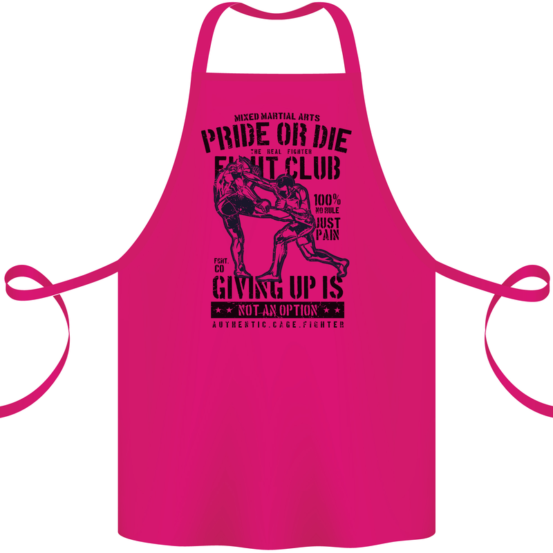 Pride MMA Muay Thai Mixed Martial Arts Cotton Apron 100% Organic Pink