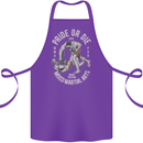 Pride MMA Muay Thai Mixed Martial Arts Cotton Apron 100% Organic Purple