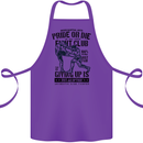 Pride MMA Muay Thai Mixed Martial Arts Cotton Apron 100% Organic Purple