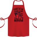 Pride MMA Muay Thai Mixed Martial Arts Cotton Apron 100% Organic Red