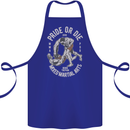 Pride MMA Muay Thai Mixed Martial Arts Cotton Apron 100% Organic Royal Blue