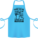 Pride MMA Muay Thai Mixed Martial Arts Cotton Apron 100% Organic Turquoise