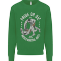 Pride MMA Muay Thai Mixed Martial Arts Kids Sweatshirt Jumper Irish Green