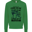 Pride MMA Muay Thai Mixed Martial Arts Kids Sweatshirt Jumper Irish Green