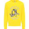 Pride MMA Muay Thai Mixed Martial Arts Kids Sweatshirt Jumper Yellow