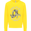Pride MMA Muay Thai Mixed Martial Arts Kids Sweatshirt Jumper Yellow