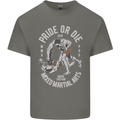 Pride MMA Muay Thai Mixed Martial Arts Kids T-Shirt Childrens Charcoal