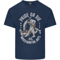 Pride MMA Muay Thai Mixed Martial Arts Kids T-Shirt Childrens Navy Blue