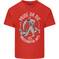 Pride MMA Muay Thai Mixed Martial Arts Kids T-Shirt Childrens Red