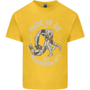Pride MMA Muay Thai Mixed Martial Arts Kids T-Shirt Childrens Yellow