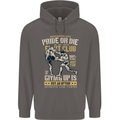 Pride MMA Muay Thai Mixed Martial Arts Mens 80% Cotton Hoodie Charcoal