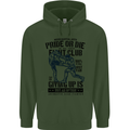 Pride MMA Muay Thai Mixed Martial Arts Mens 80% Cotton Hoodie Forest Green