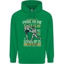 Pride MMA Muay Thai Mixed Martial Arts Mens 80% Cotton Hoodie Irish Green