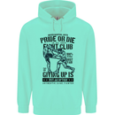 Pride MMA Muay Thai Mixed Martial Arts Mens 80% Cotton Hoodie Peppermint